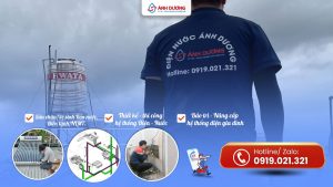 Nhiều dịch vụ sửa chữa điện nước được công ty Ánh Dương phụ trách