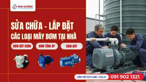 Sửa Chữa Máy Bơm Quận Gò Vấp Giá Rẻ, Nhanh Chóng 24/7