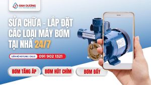 Sửa Chữa Máy Bơm Quận Bình Thạnh Tại Nhà Giá Rẻ, 24/7